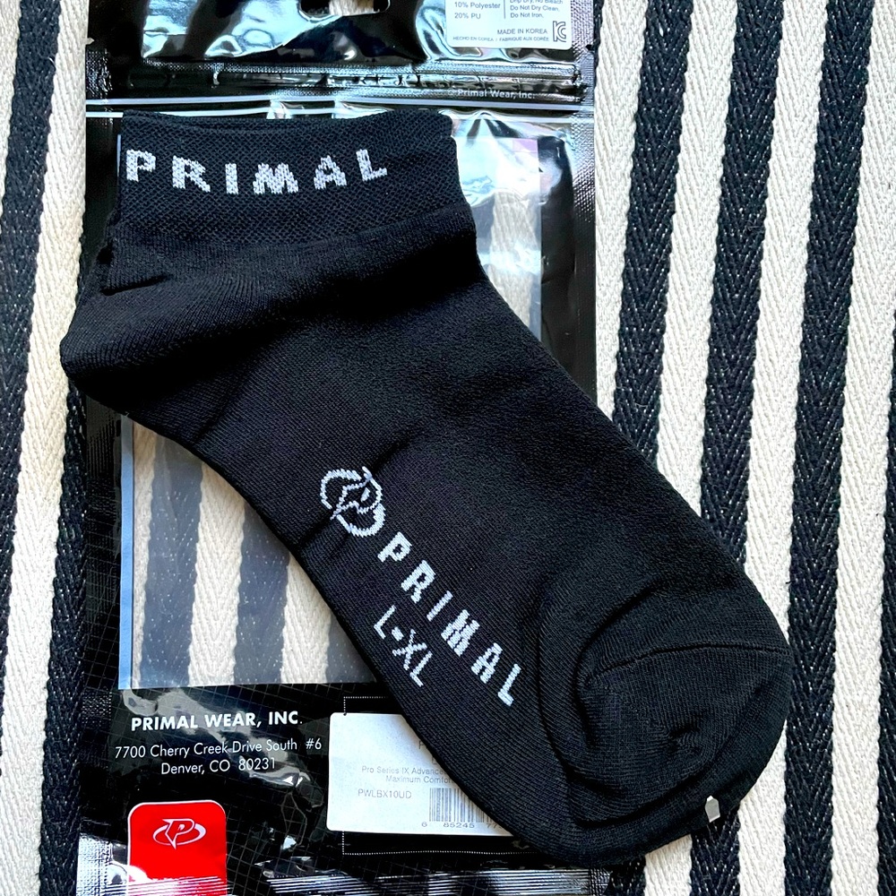 Primal Pro Series Advanced Air Transfer Short Cuff Sports Cycling 🚴‍♀️ Socks
